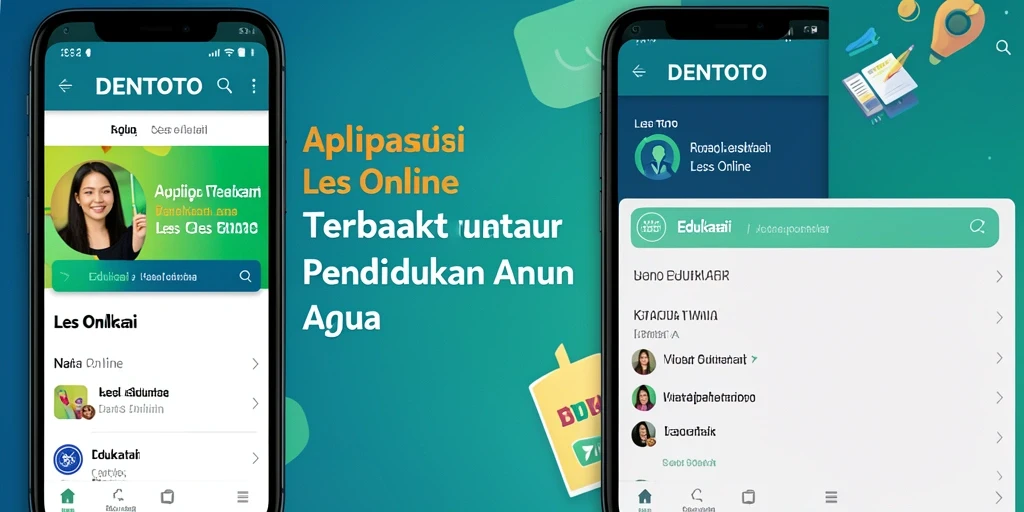 Antarmuka aplikasi DENTOTO yang interaktif dan ramah pengguna.
